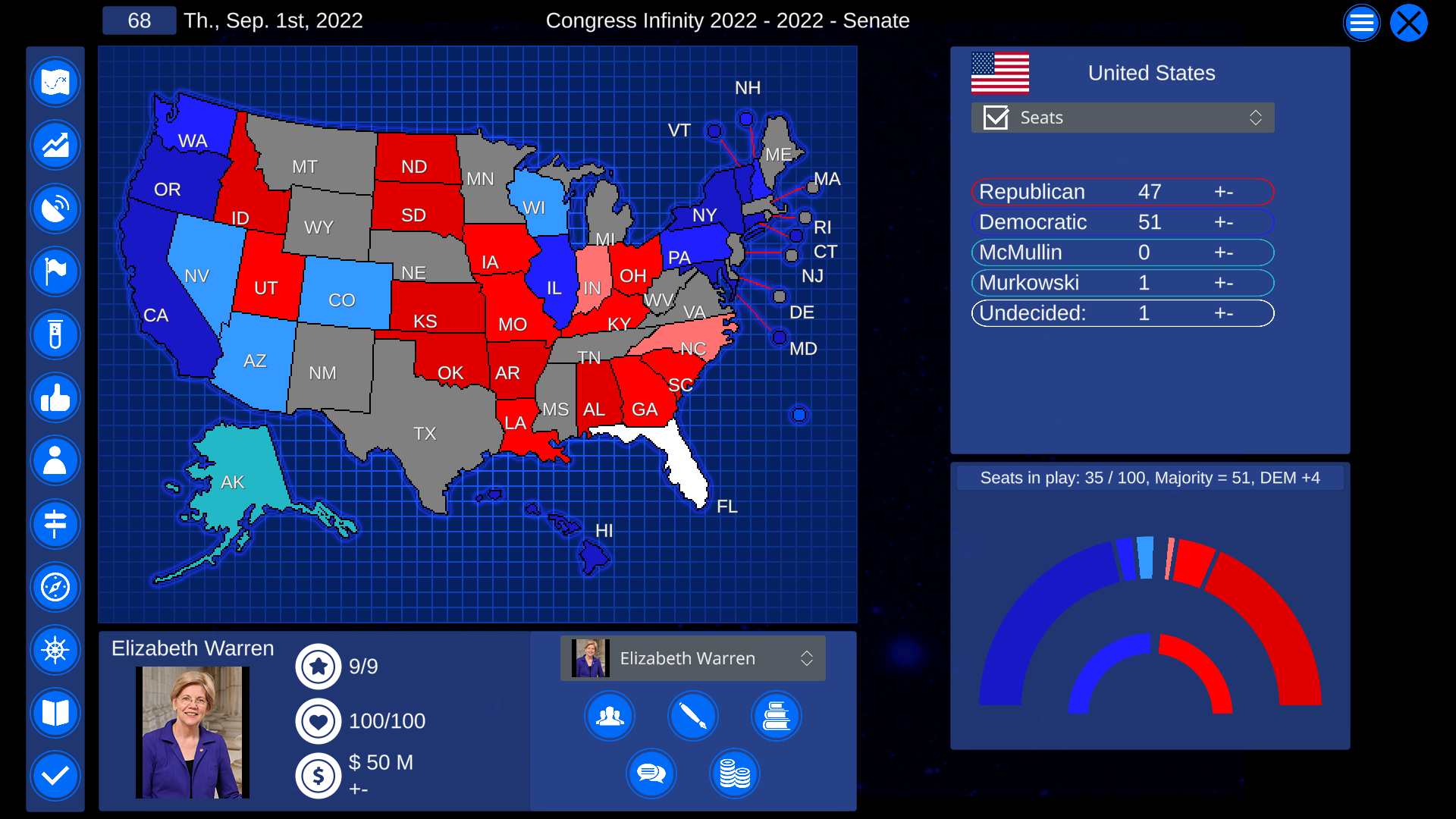 Congress Infinity 2022 – 270sims – US Presidential Election and ...