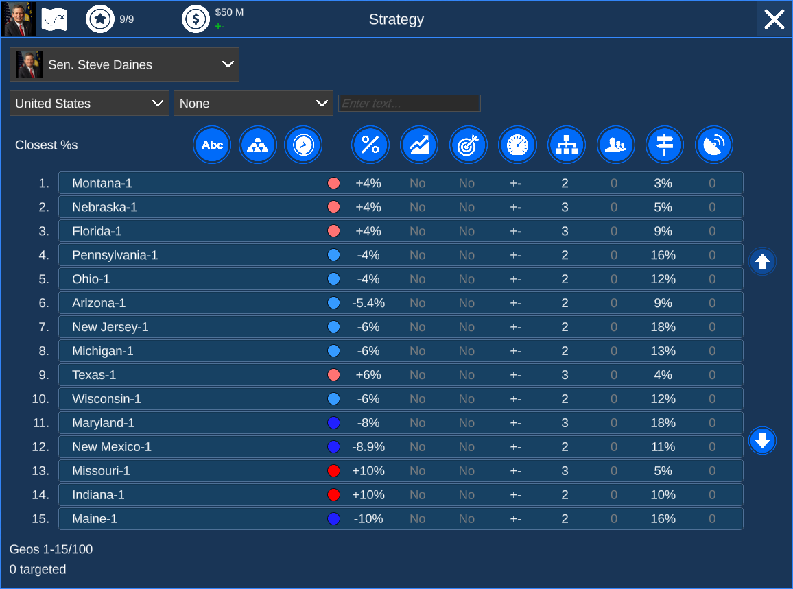 Congress Infinity 2024 – The Congress Election Game – 270sims – US ...